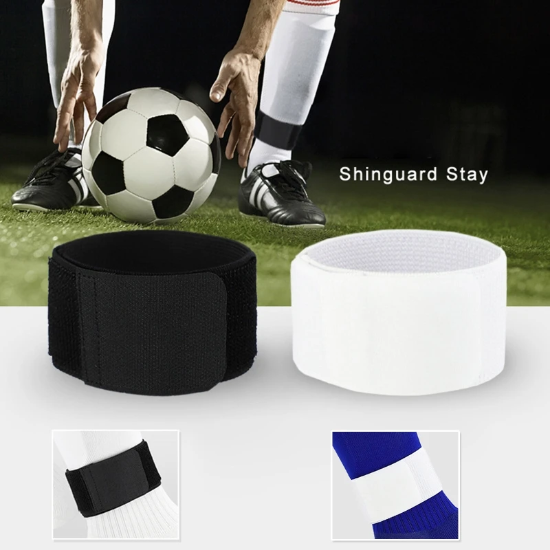 Soccer Shin Guard Tape Fastener Ankle Sprain Protection Football Elastic Bandage