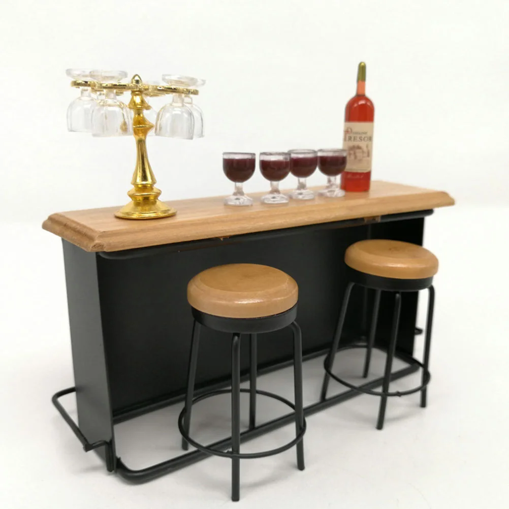 Барный стол игрушки кукольный домик мини-кухонные украшения аксессуар