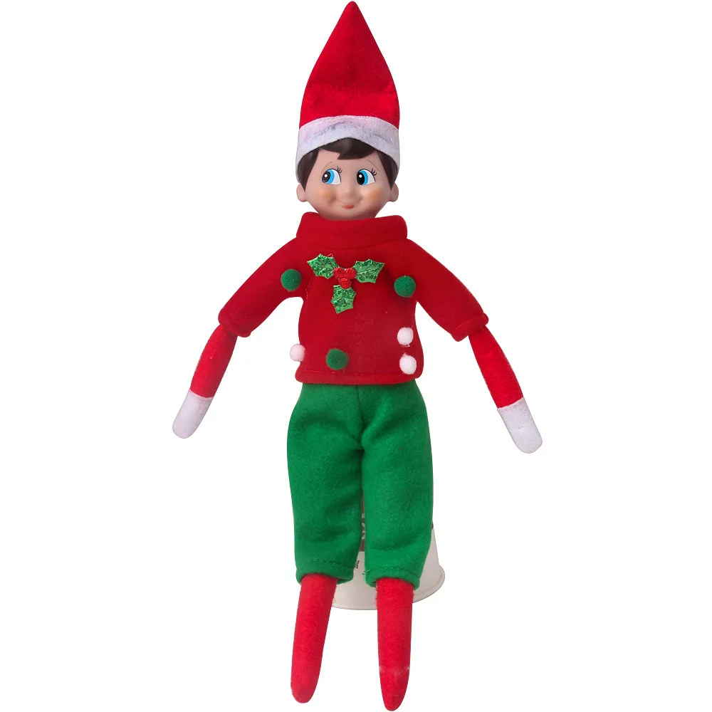 Лидер продаж Рождественская книжная полка Elf комплект одежды для куклы эльфа 30 см