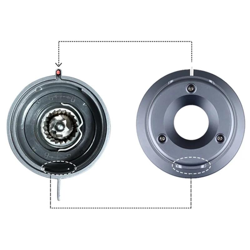 

Coffee Accessories Grinder Hopper Air Blowing Bean Bin to Remove Residual Powder Grinder for Barsetto BEA01 BEA02 BEA02S