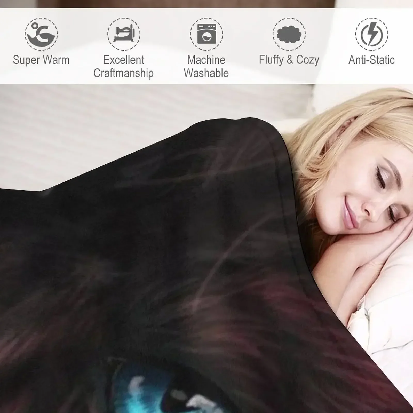 Одеяло Warrior Cat Scourge одеяла и пледы декоративные роскошные мягкие плюшевые