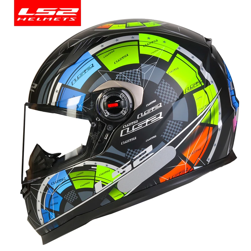 Фото LS2 FF358 Мотоциклетный шлем со съемными линзами Capacete ls2 Анфас Мотошлемы Casco Мужчина Женщина №1