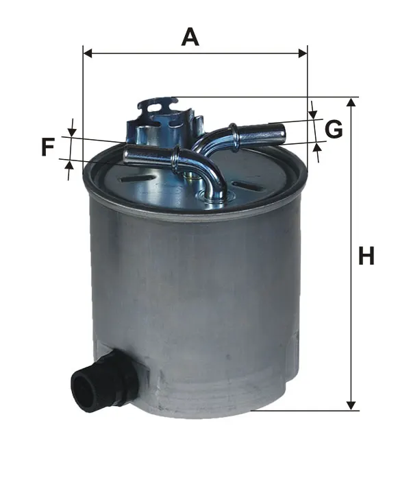 

Fuel for PP980/5 fuel (diesel) filter LOGAN MCV JIMNY 1.5dci