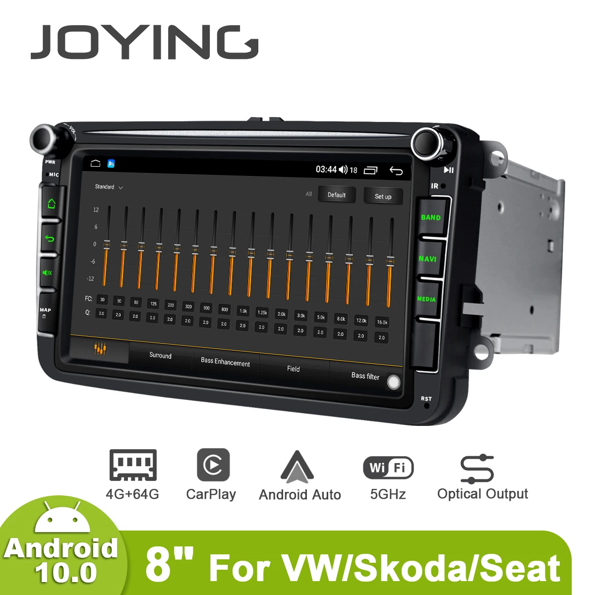 

Joying 2din Android Auto Radio For Volkswagen VW Passat B6 B7 CC Tiguan Touran GOLF POLO Carplay 4G Car Multimedia GPS autoradio