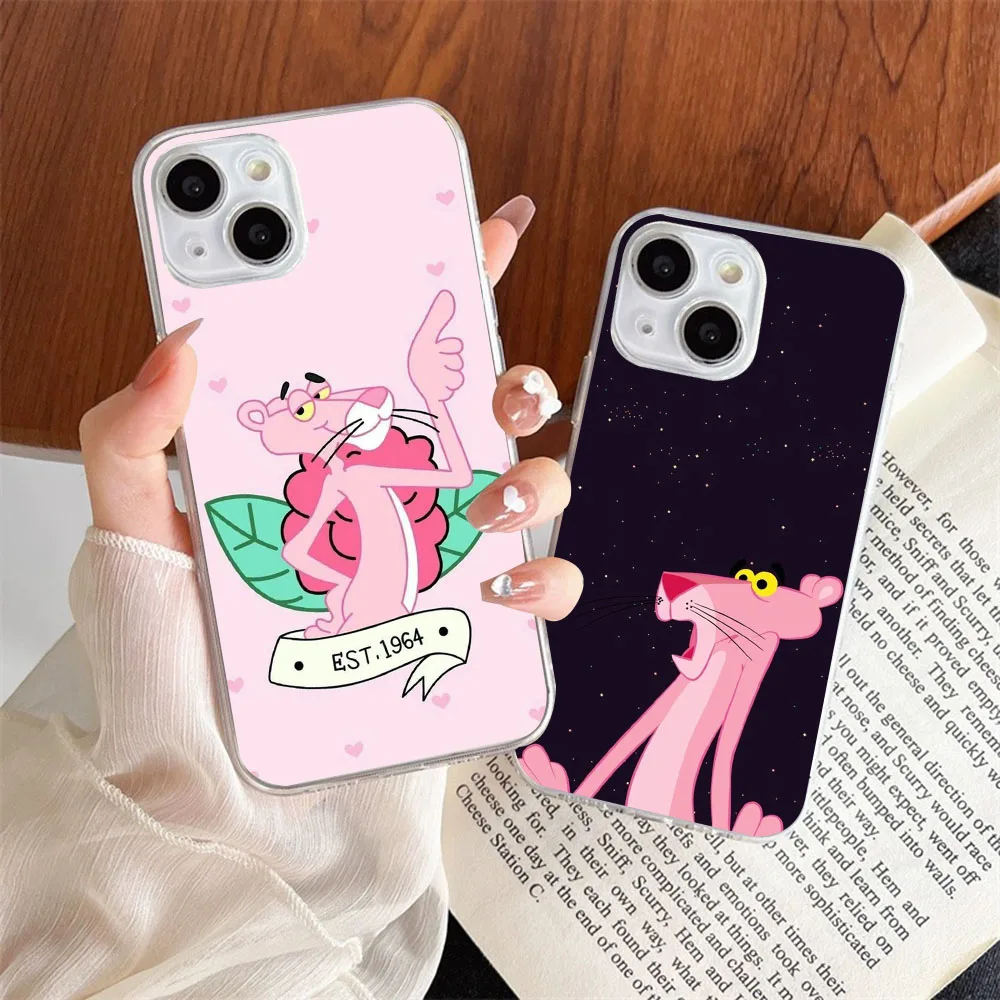 WX-81 P-Розовая пантера Гибкая из ТПУ для Moto G52 G42 G32 G23 G22 G14 G84 E32 G62 G04 G24 G72 G71 G73 G34 G9