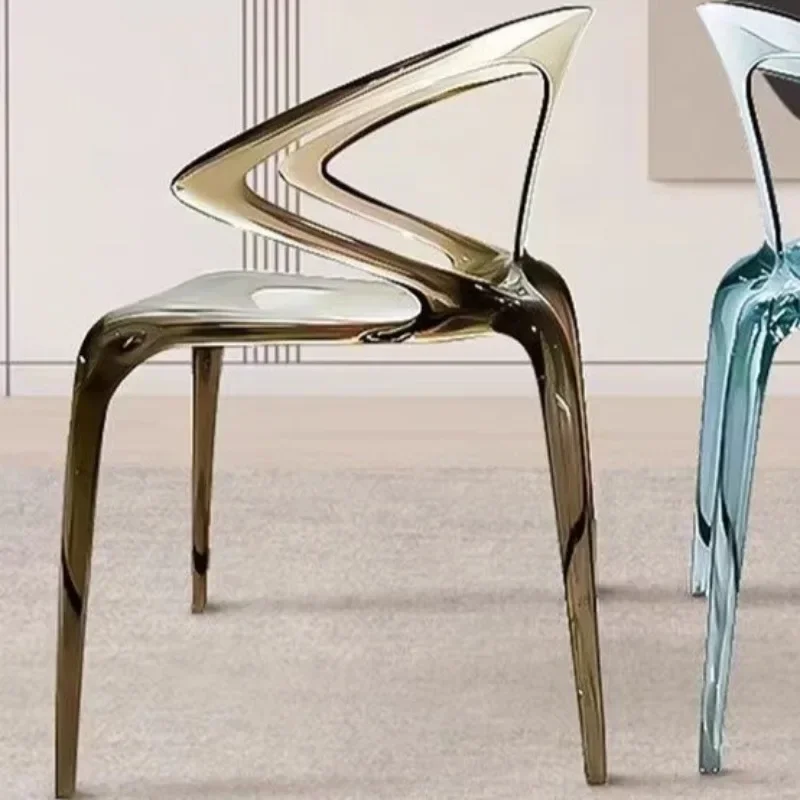 Компьютерные портативные дизайнерские Элегантные пластиковые стулья для