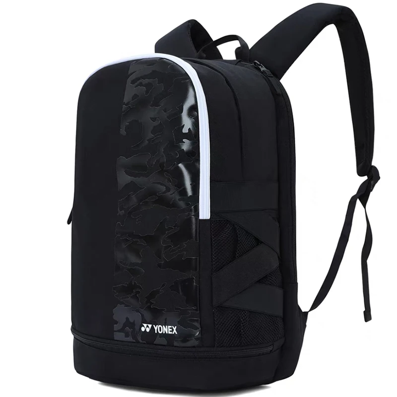 YONEX Light Waterproof Badminton Backpack Multifunctional Racquet Sports Bag With Shoes Compartment For Women Men Match Training