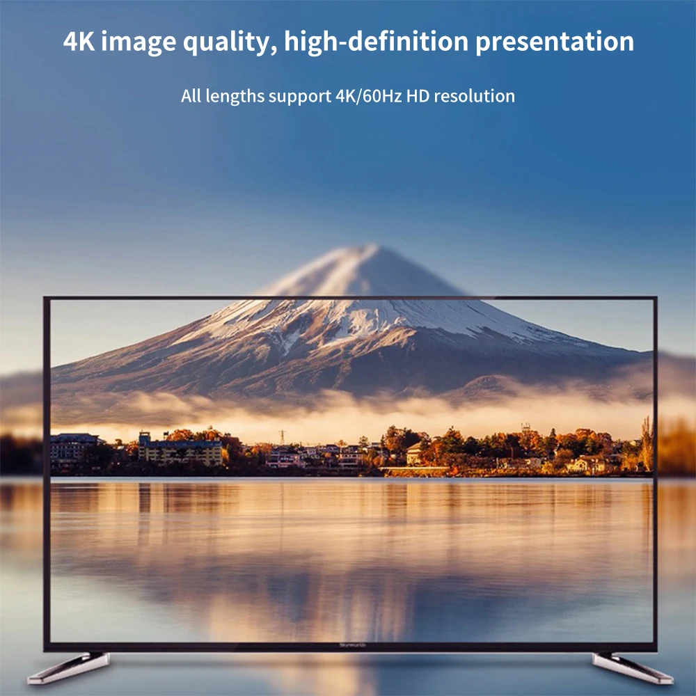 4K HDMI кабель 2 0/2 1/1 4 провод для Xiaomi Xbox серии X PS5 PS4 Chromebook ноутбуков 60 Гц сплиттер