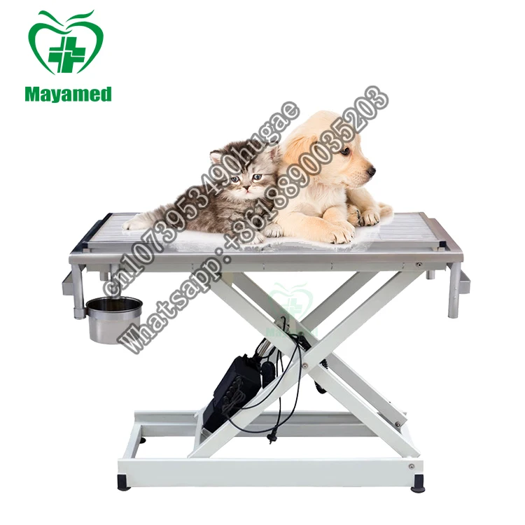 

MY-W014 New Stainless steel surgery operation veterinary table with good quality