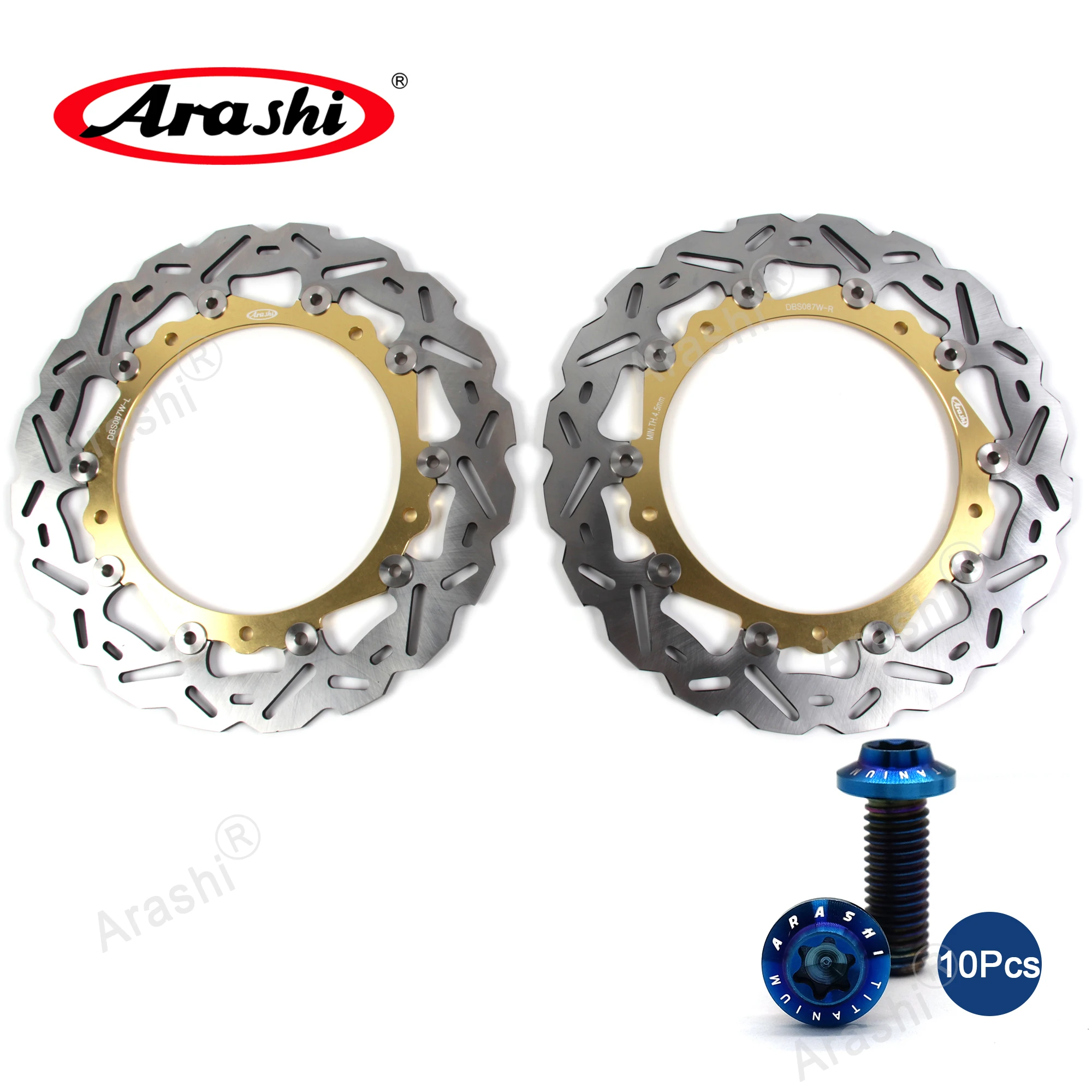 

ARASHI R 1100 S 1998-2006 1999 Front Brake Disc CNC Floating Rotor Disk For BMW R 1100 S BOXER CUP REPLIKA 2003 2004 2005 2006