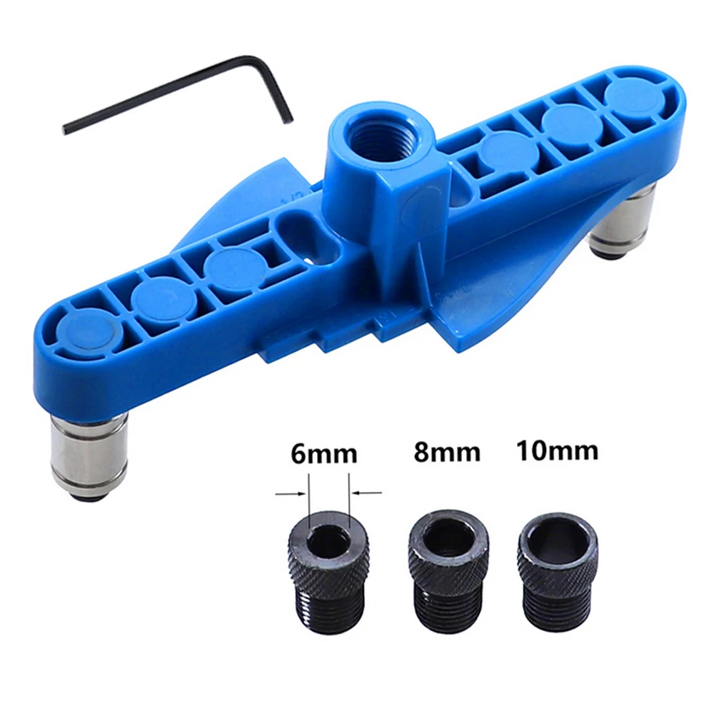 

5pcs/sets DIY Woodworking Pocket Hole Jig Self-centering Scriber Doweling Jig Drill Guide Locator Hole Puncher Tool Locator