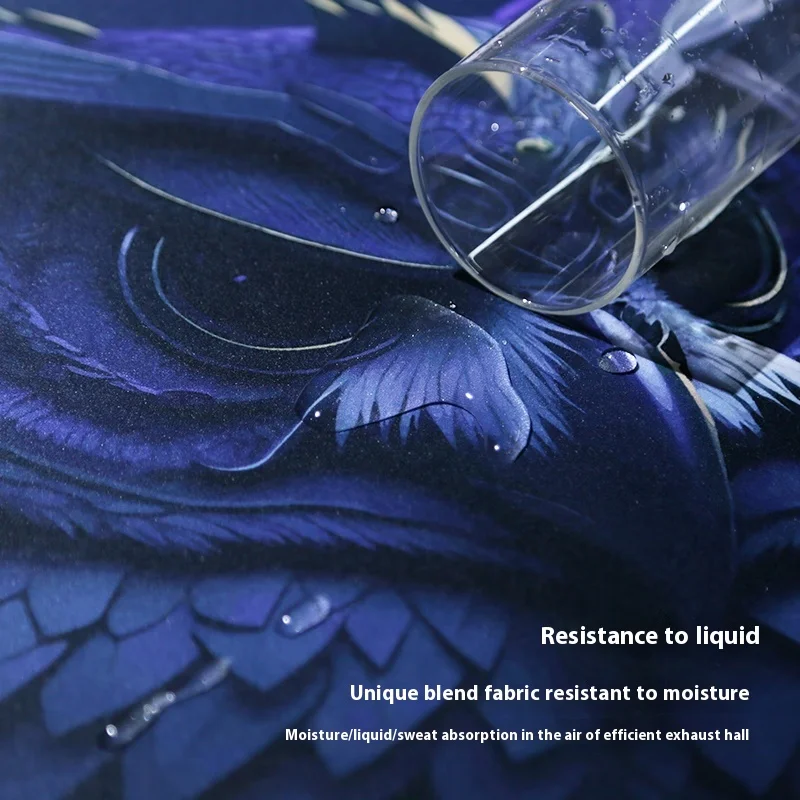 Игровой коврик для мыши Waizowl Falcon Fukurou 3 5 мм x 490x420 гладкая и тонкая подушка стола