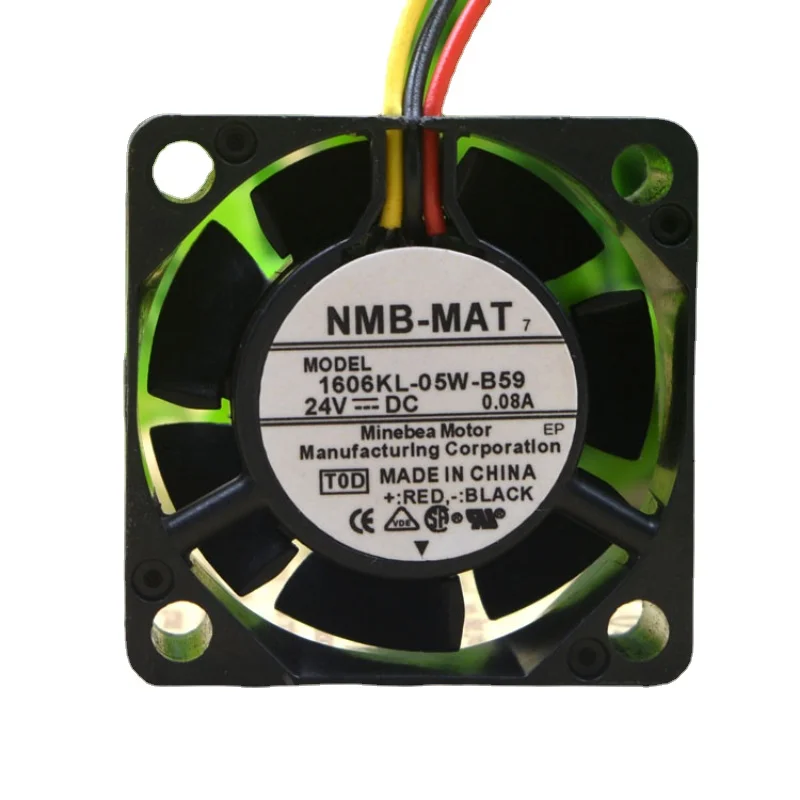 Новый вентилятор ЦП радиатор для NMB 1606KL-05W-B59 для NMB-MAT 24V 0.08A 3-проводной с обнаружением сигнала 40*40*15 мм охлаждающий вентилятор