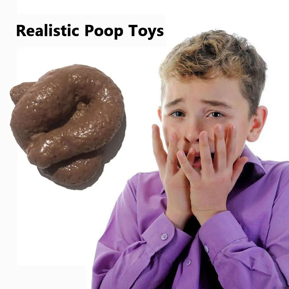 

Funny Realistic Shit Gift Funny Toys Fake Poop Piece of Shit Prank Antistress Gadget Squish Toys Joke Tricky Toys Turd Mischief
