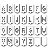 letter metal cutting dies english alphabet frame stencil scrapbooking paper cards making embossing