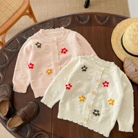 2022 autumn and winter baby baby knitted sweater sweater baby sweater cardigan coat