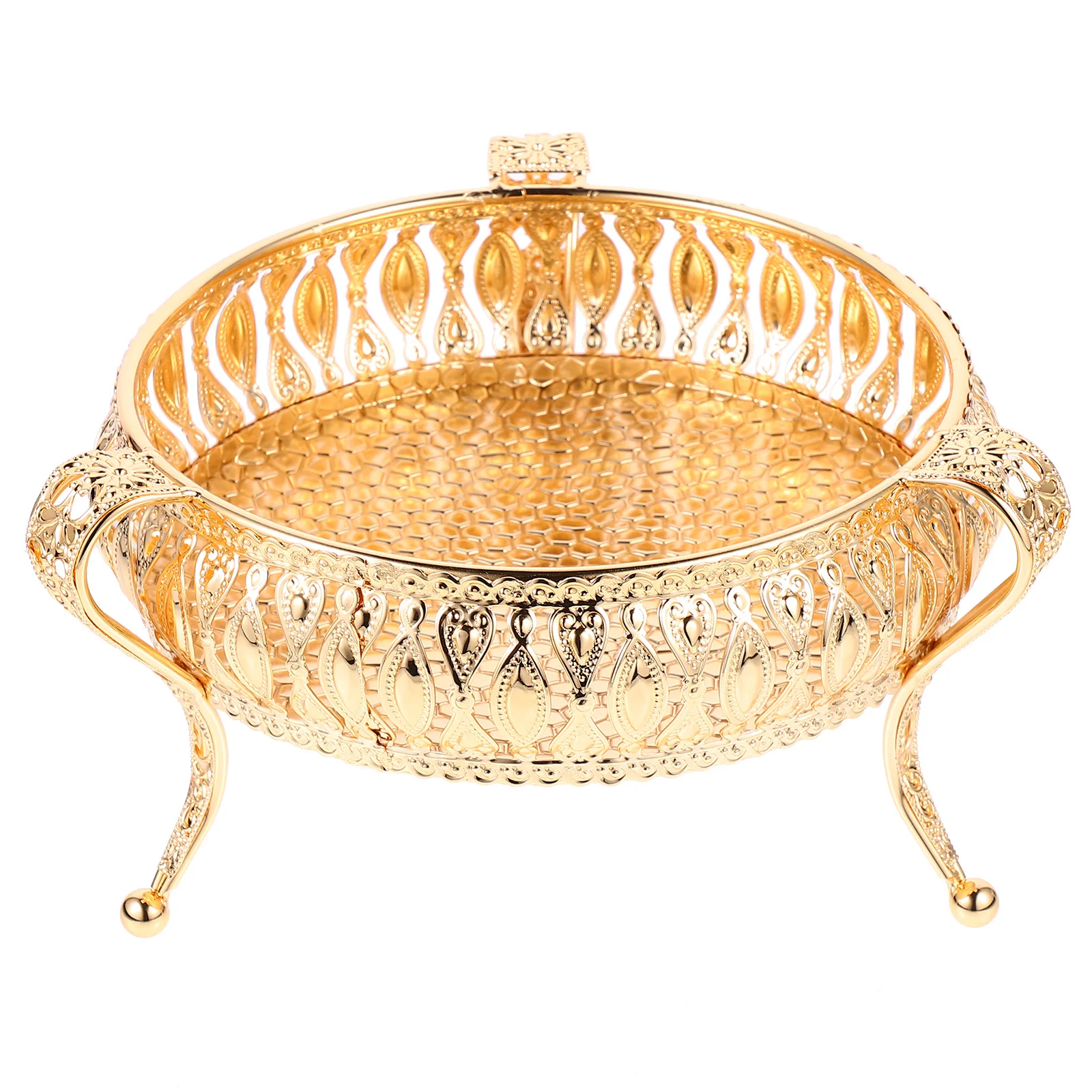 

Tray Fruit Serving Plate Dessert Metal Snack Bowl Holder Plates Display Candy Offering Dish Storage Stand Appetizer Platter