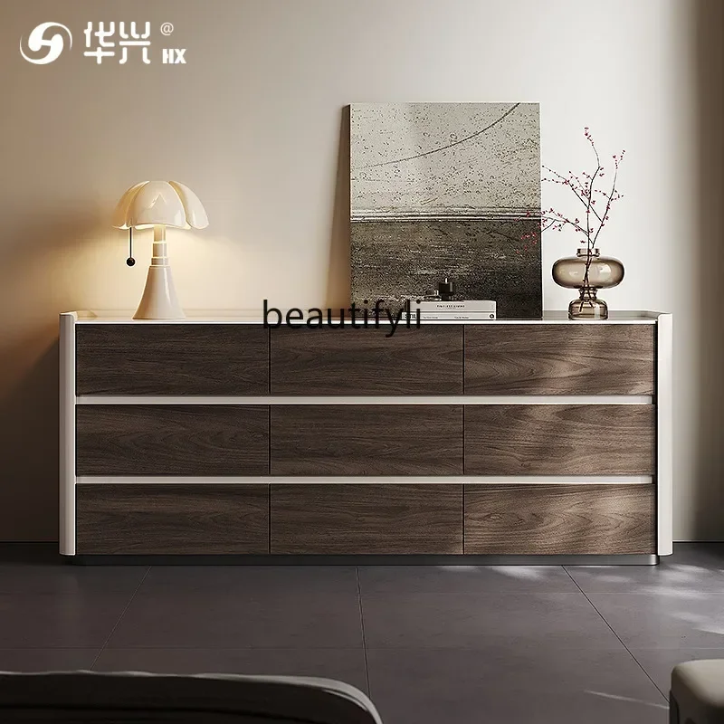 Итальянский минималистичный вариант из массива дерева девять внешних дел орех