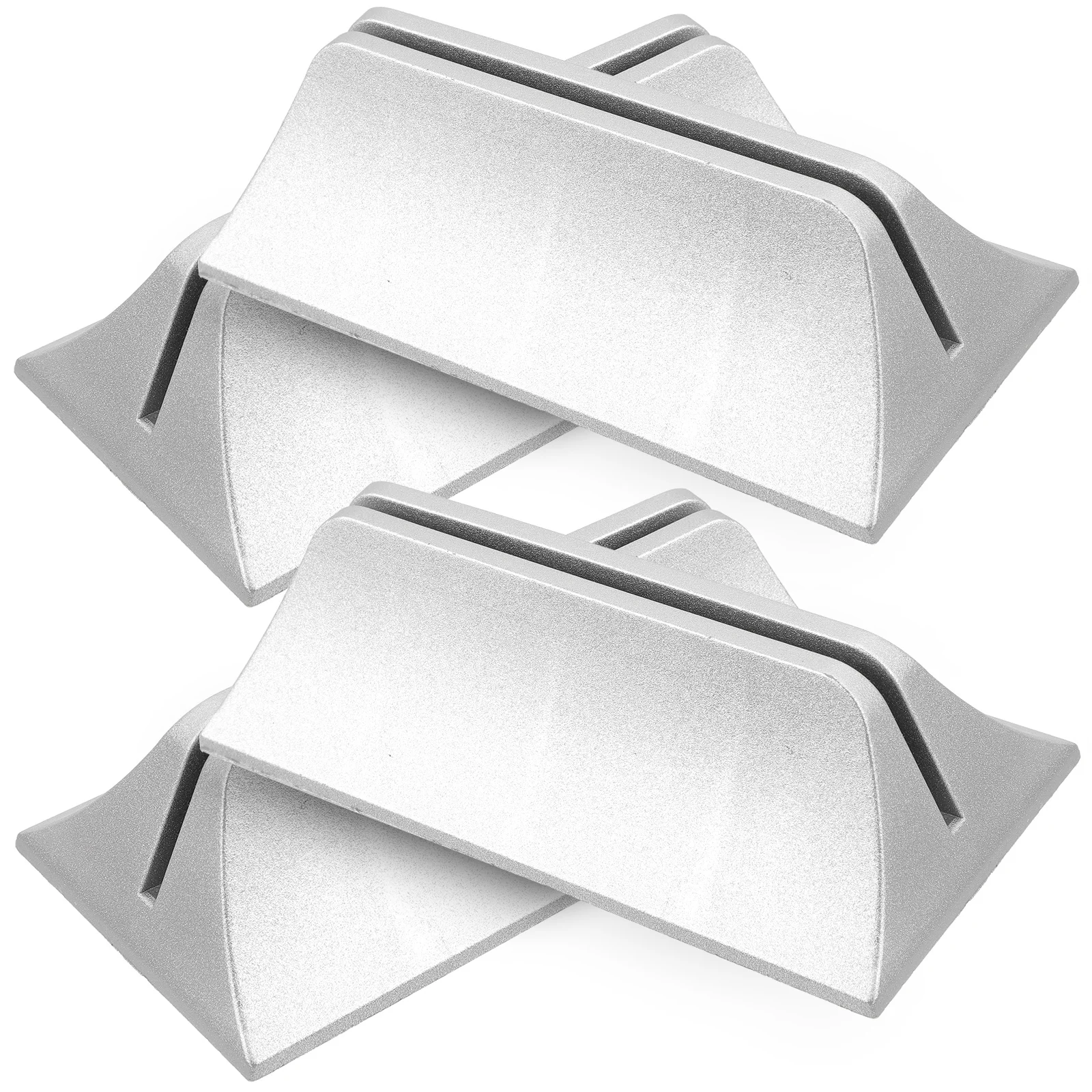 

4 Pcs Screen Divider Screen Feet Stand Thickened Divider Brackets Door Divider Clamp Plastic Divider Base