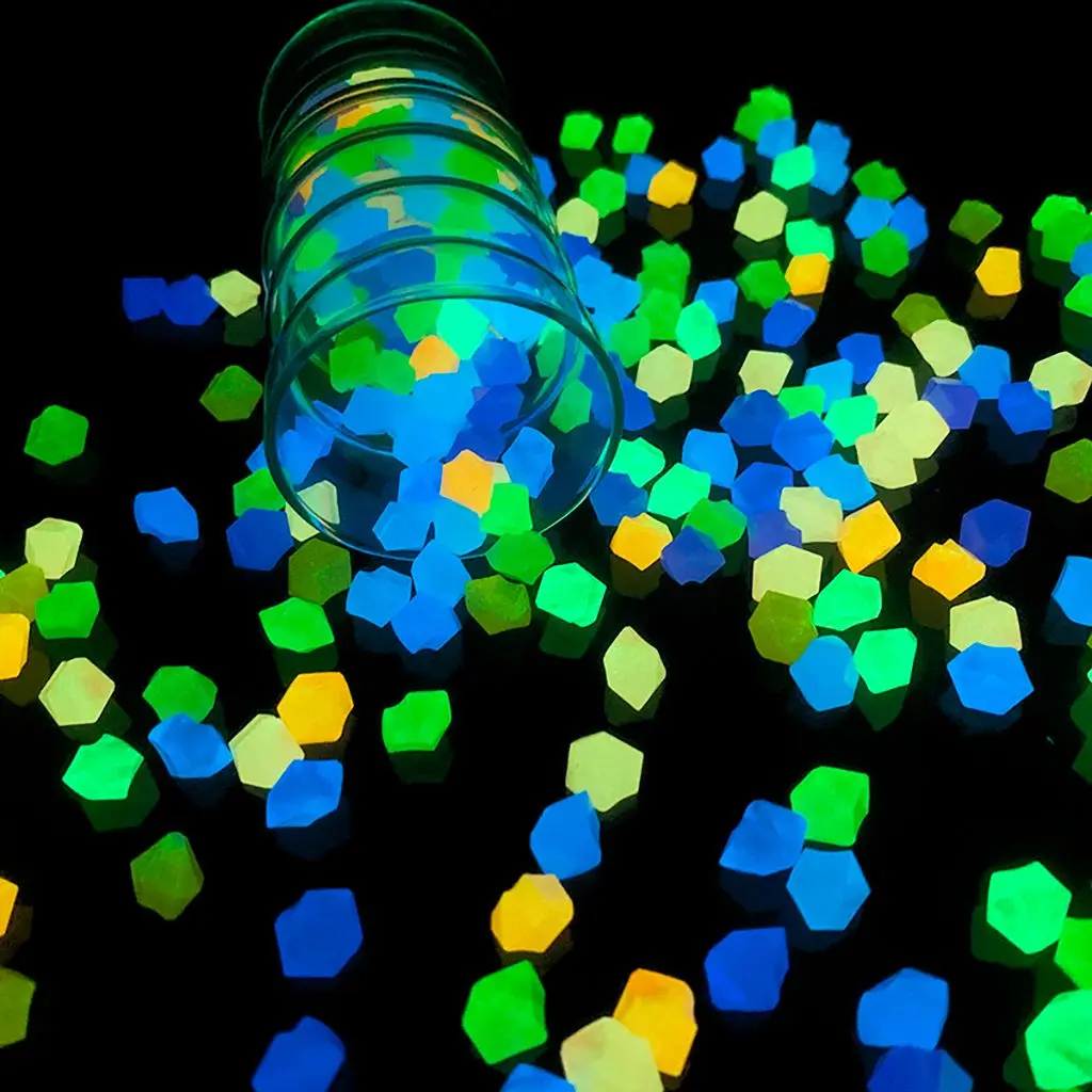 

Красивое искусственное украшение для лужайки, аквариума, светящиеся камни