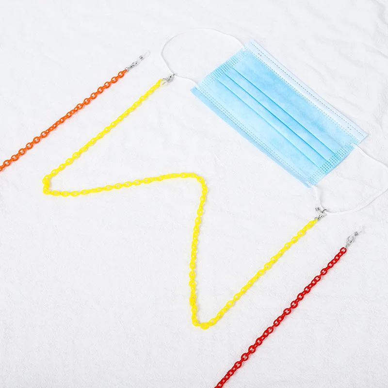 Цепочка для очков женская модный акриловый шнурок с защитой от падения Ювелирное