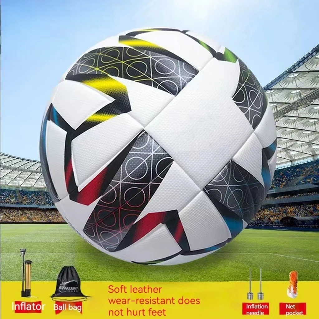 

2022 Кубок мира по футболу новейший высококачественный полиуретановый материал бесшовный уличный футбольный мяч износостойкий мяч для трен...