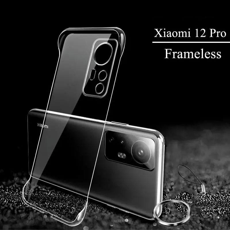 Прозрачный чехол для телефона Xiaomi 12 Pro безрамочный Mi 11T Mix4 11 Lite 10S 10T Ультратонкий