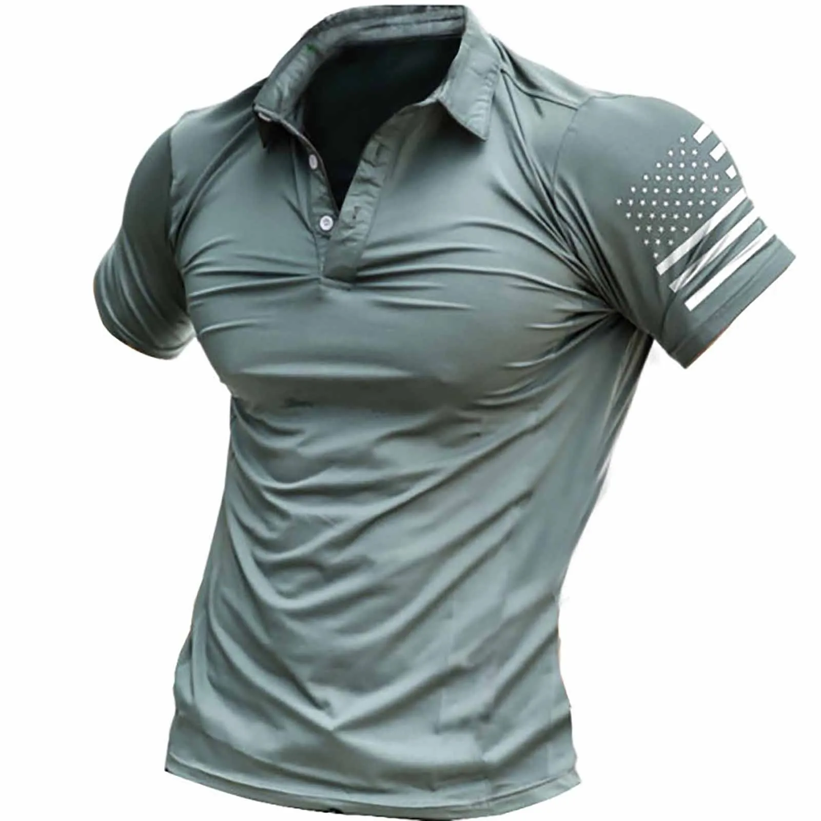 

Мужская рубашка с длинным рукавом, свободного покроя