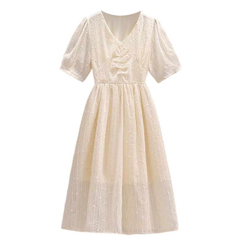 

Black Short Sleeved Sweet Long Summer Style Dress Fashion Blouses 2023 Cheap Vintage Clothes For Women Female Clothing Harajuku