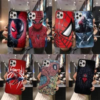 marvel the amazing spider man phone case for iphone 13 12 11 pro mini xs max 8 7 plus x se 2020 xr cover