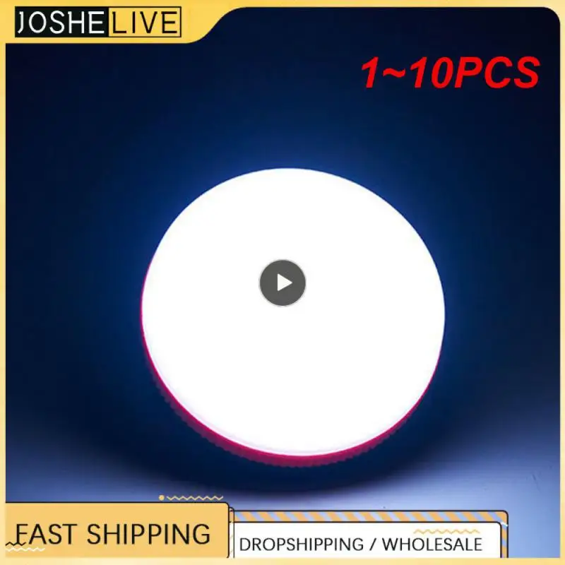 

1~10PCS Camping Light Portable Lanterns Hanging Lamp Emergency Light With Magnet For Outdoor Work Tent Hiking Lighting