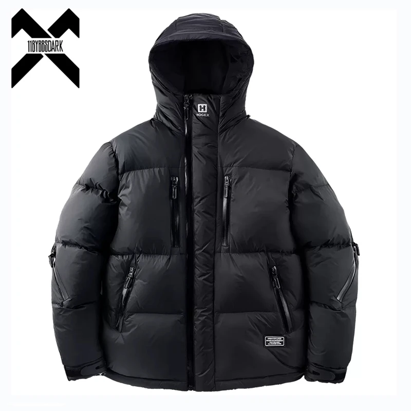 2024 зимняя мужская функциональная куртка-пуховик с капюшоном тактическая белая