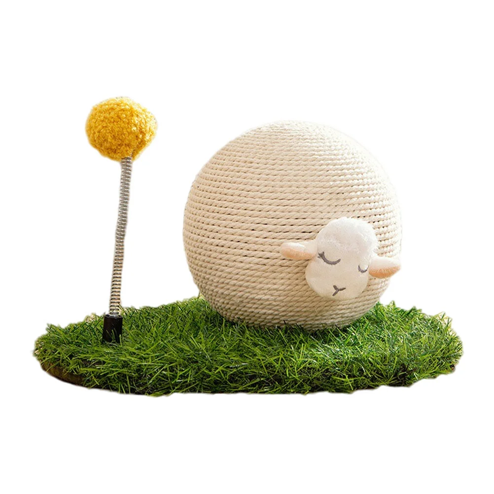 

Cat Scratching Ball-Shaped Sisal Cat Scratching Pet Supply