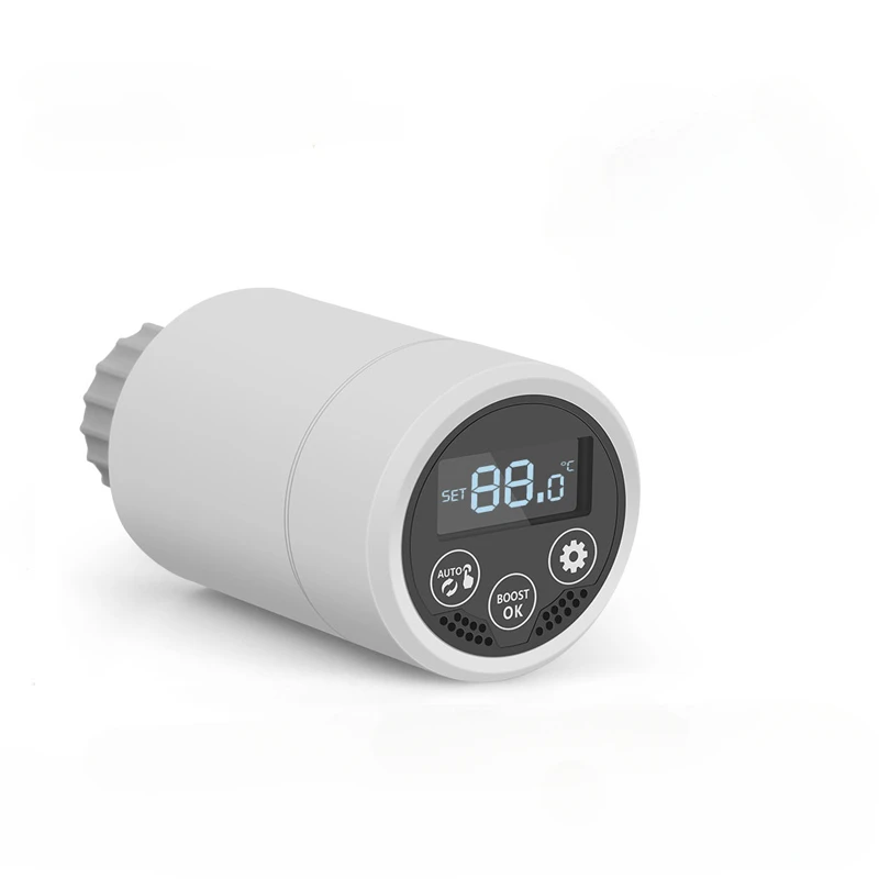 

Смарт-термостат Tuya Zigbee 3,0, привод клапана радиатора, TRV, программируемый контроллер температуры с Alexa Google Home Gateway