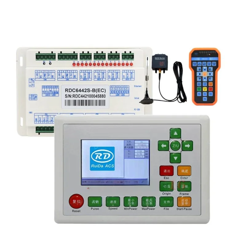 Новейшая система лазерного управления Ruida Rdc6442g/Rdc6442s беспроводная ручка Bwk301r Bwk301t