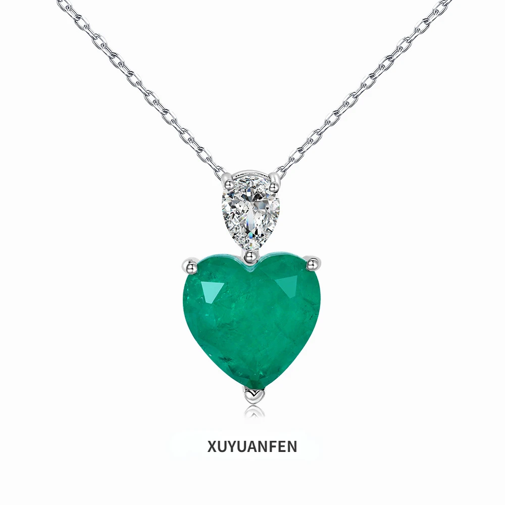 XUYUANFEN ожерелье из стерлингового серебра S925 с перекрестной границей женское