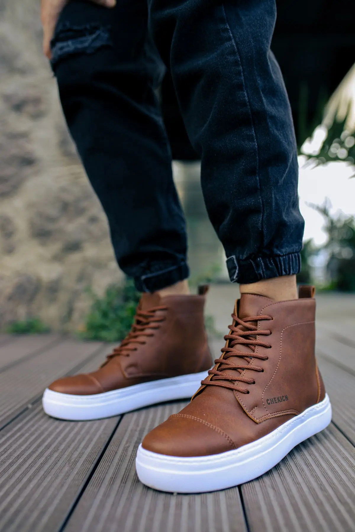 

Men's Boots Shoes Original Winter Autumn Bota For 2021 Designer Rain Chelsea Original Ankle Steel Western Luxury Man Platform