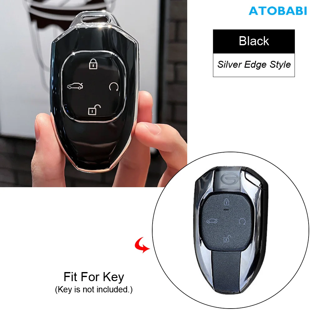 

ТПУ чехол для автомобильного ключа Smart Remote Fobs чехол Protector Auto Accessories For GAC Motor GN8 2022 2023 Trumpchi 2021 Empow J15 J16 GS8