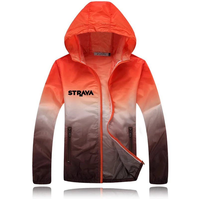 Ветровка мужская для бега велосипедная куртка унисекс с защитой от уф летняя