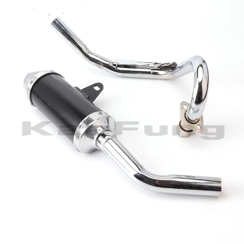

black Suitable for China BBR black exhaust muffler silencer 50cc110cc125Ccc PIT DIRT BIKE exhaust pipe
