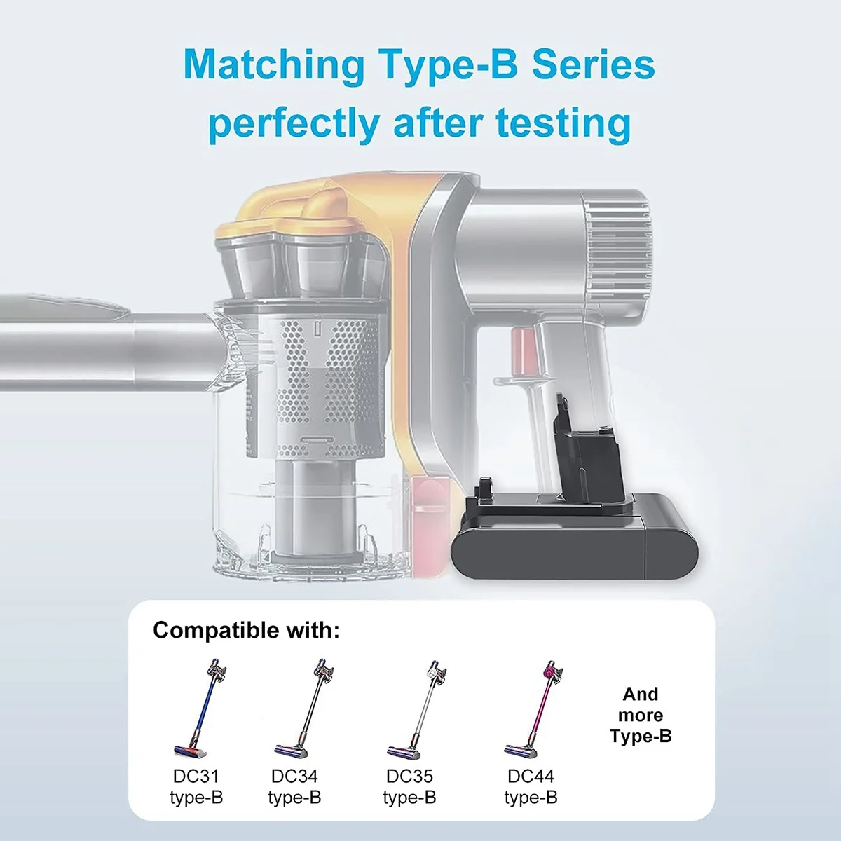 Сменный литий-ионный аккумулятор 22 2 в DC34 + фильтр для Dyson DC35 DC45 DC31 DC44 DC31/DC35 Animal