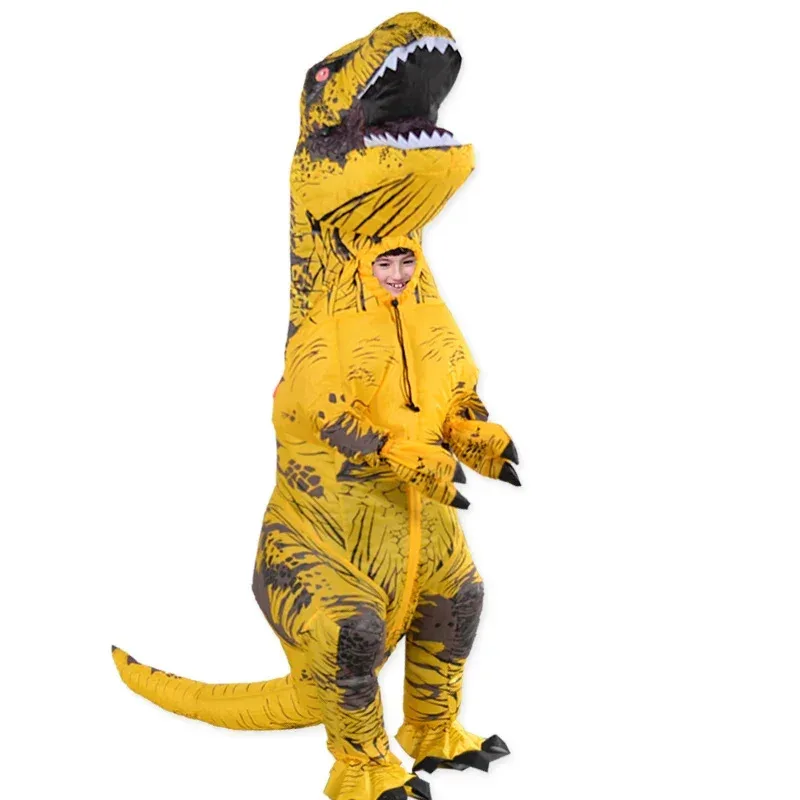 Костюм T-REX для детей, детский талисман Юрского периода, надувной День Благодарения, Рождество, динозавр, аниме, косплей, вечерние шоу, Fanny DresN25 (art.: 3920d22bc5ea5) - 3920d22bc5ea5