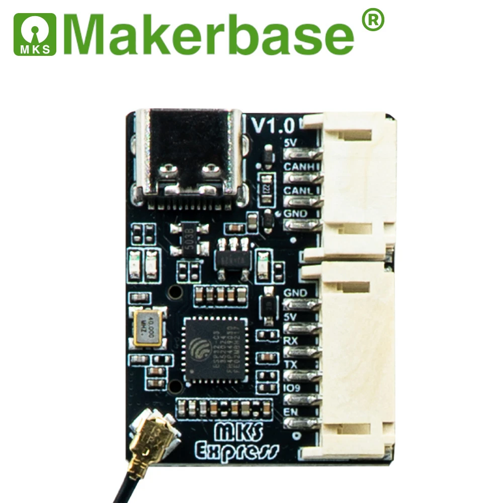 Фото Модуль Makerbase VESC EXPRESS ESP32 с Wi-Fi, Bluetooth, записью данных на SD-карту и GPS-позиционированием для электроскейтбордов с VESC ESC №2