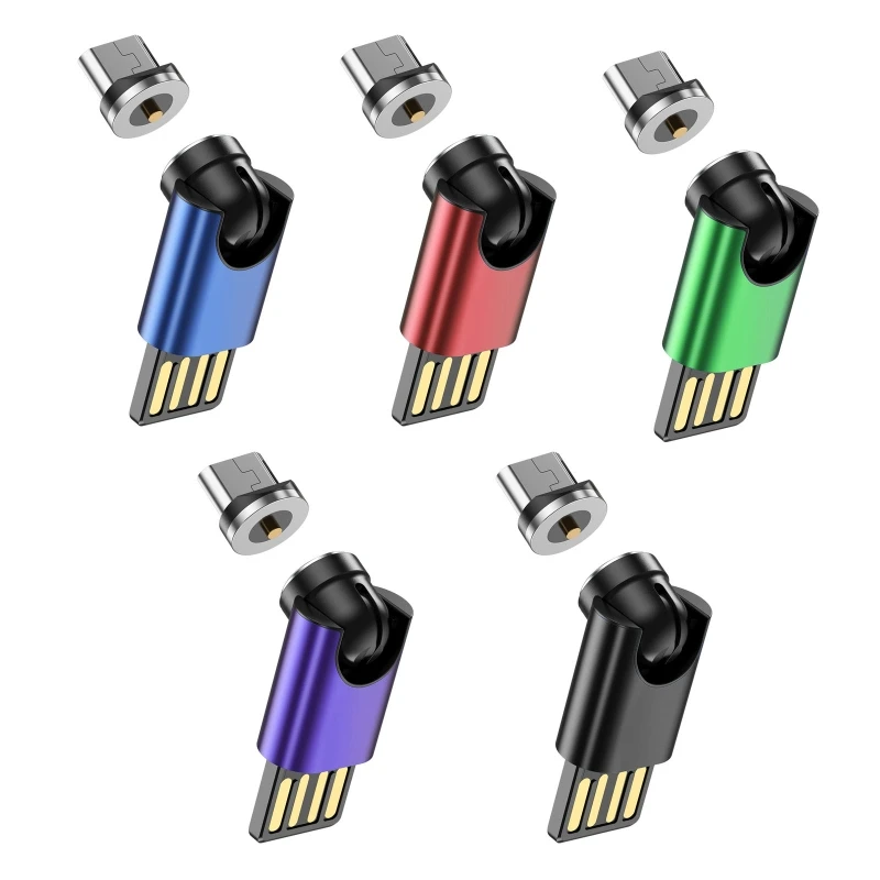 

Micro USB Adapter Mini Magnetic Charging Adapter for Android Micro USB Devices Drop Shipping