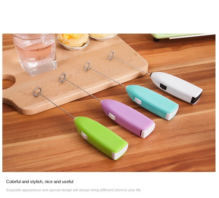 

Electric Egg Beater Milk Frother Egg String Whisk Mixer Hand for Coffee Cappuccino Creamer Frothy Blend Whisk Egg Beater