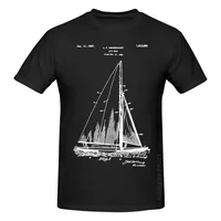 New Sailboat Herreshoff Sailboat Sailboat Patent Sailing Gift For Sailor Nautical Gift Vintage Sail Boat T Shirt Tshirt T-shirt