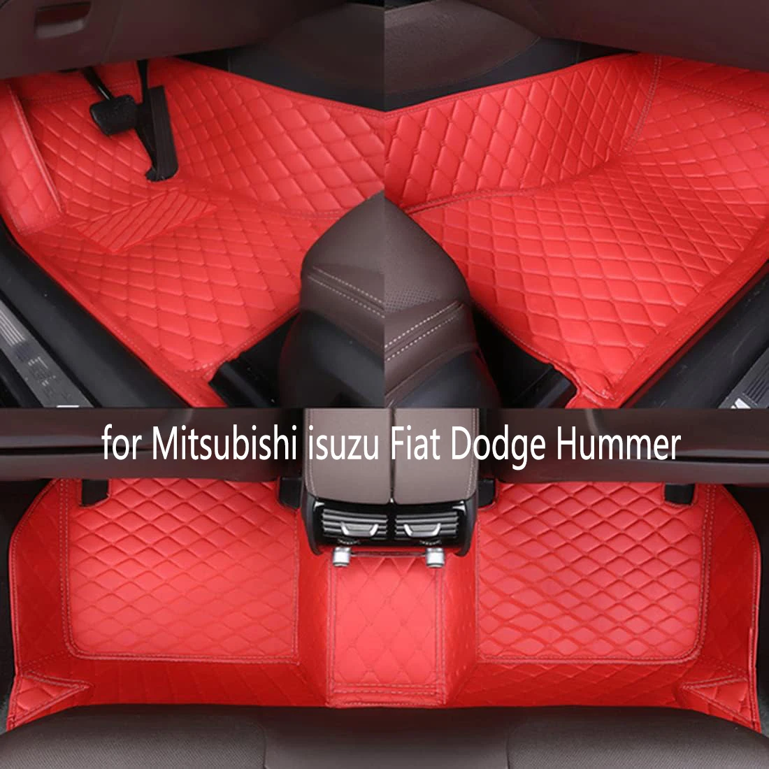 

CRLCRT custom made Car floor mats for Mitsubishi isuzu Fiat Dodge Hummer Auto accessories auto styling