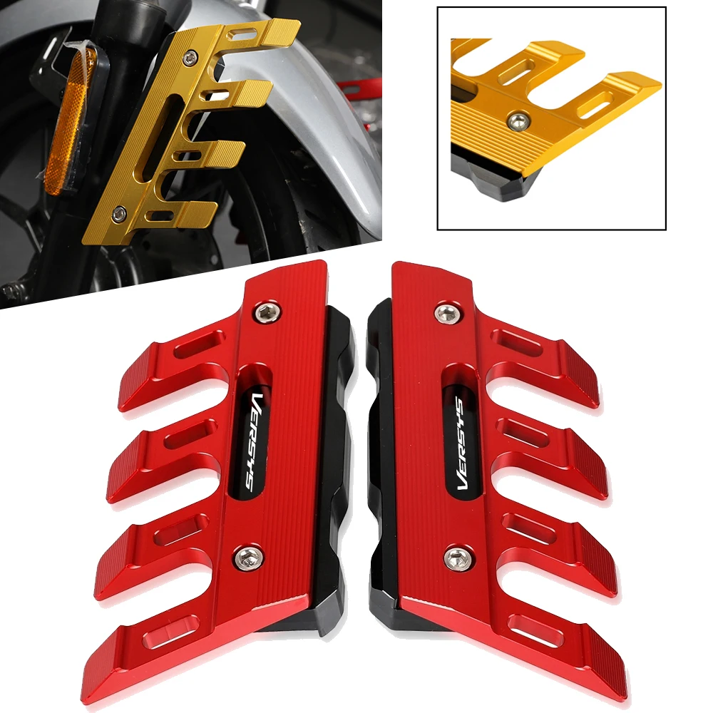 

For Kawasaki Versys 650 1000 X300 2017 2018 2019 2020 2021 Front Fender Side Protection Guard Versys 1000 650 Mudguard Sliders