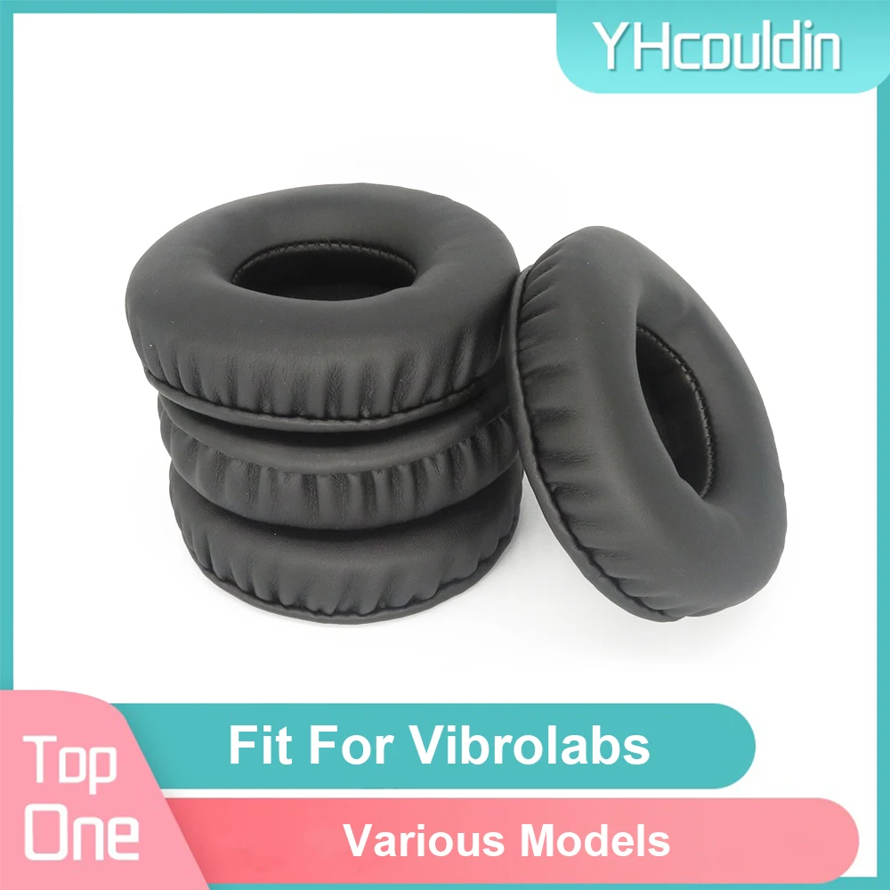 

Earpads For Vibrolabs Various Models Headphone Earcushions PU Soft Pads Foam Ear Pads Black