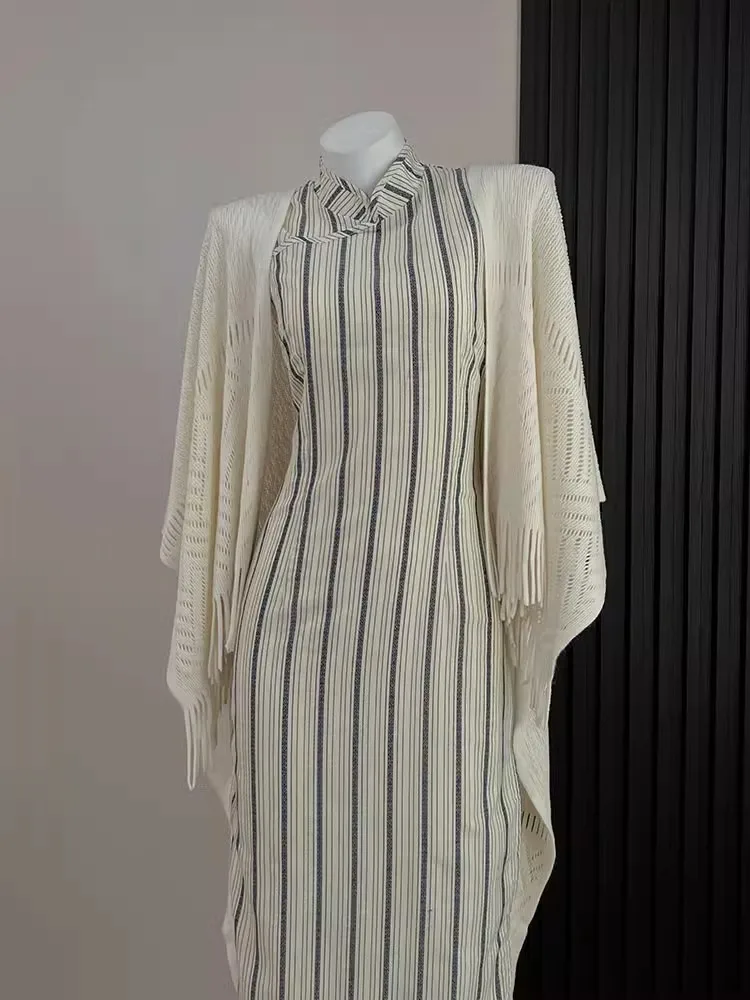 Новое китайское платье Мисс Китайской Республики в стиле ретро High Sense облегающее